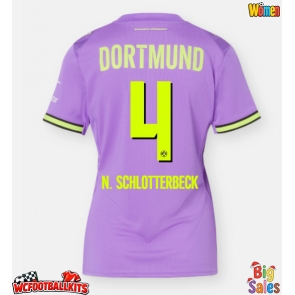 Borussia Dortmund Nico Schlotterbeck #4 Replica Third Stadium Shirt for Women 2026-27 Short Sleeve